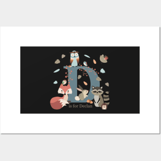 D is for Declan...... personalised children’s gifts Posters and Art